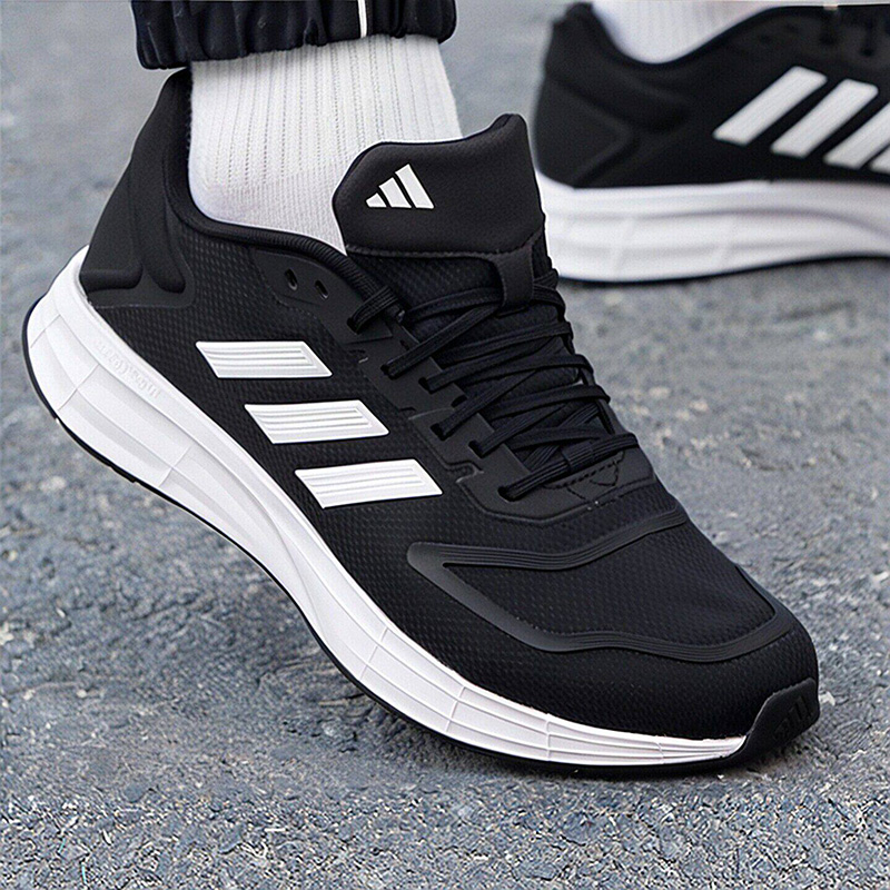 Adidas KJ4020 Mens Athletic Tr - огляд і ціна Knit Fabric Lace Up Sneakers