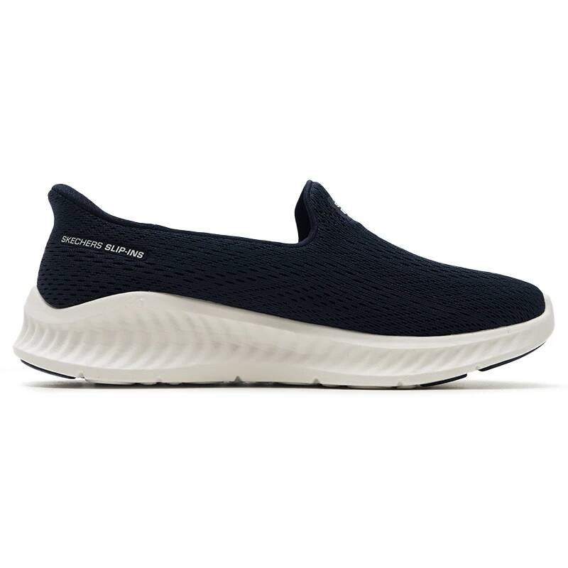 Skechers 125644-NVW Ladies Sli - огляд і ціна Knit Fabric Lace Up Sneakers